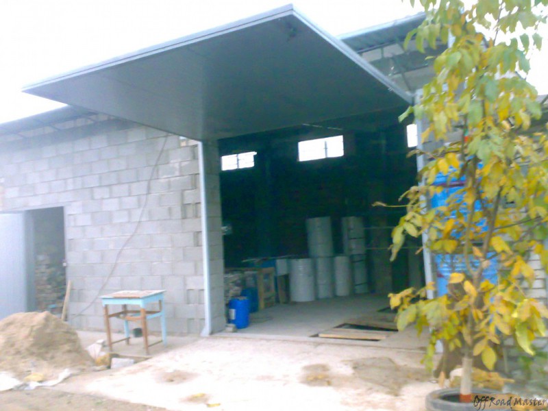 Вот примерно таокой гаражик