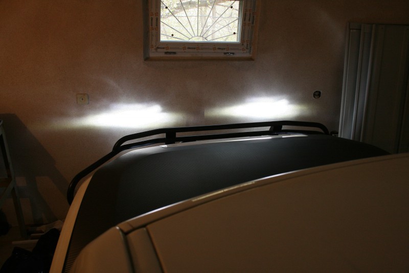 LED лампы в штатные фары FJ Cruiser